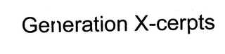 GENERATION X-CERPTS logo