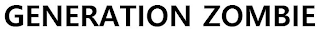 GENERATION ZOMBIE logo