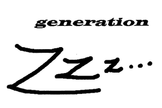 GENERATION ZZZ... logo