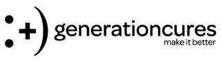 GENERATIONCURES MAKE IT BETTER logo