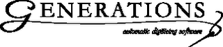 GENERATIONS AUTOMATIC DIGITIZING SOFTWARE logo