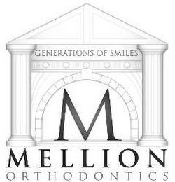 GENERATIONS OF SMILES MELLION ORTHODONTICS M logo