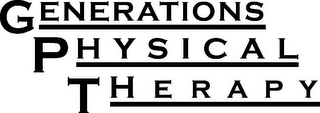 GENERATIONS PHYSICAL THERAPY logo
