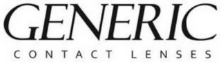 GENERIC CONTACT LENSES
