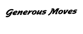 GENEROUS MOVES logo