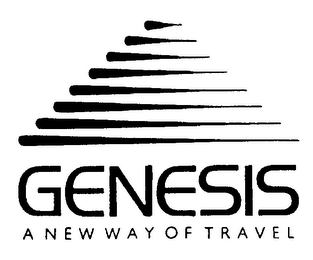 GENESIS A NEW WAY OF TRAVEL logo