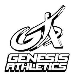 GENESIS ATHLETICS G A logo