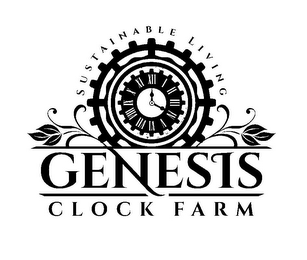 GENESIS CLOCK FARM SUSTAINABLE LIVING logo