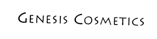 GENESIS COSMETICS logo