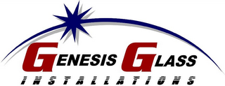 GENESIS GLASS INSTALLATIONS logo