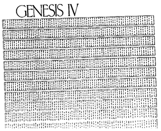 GENESIS IV logo