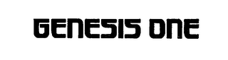 GENESIS ONE logo