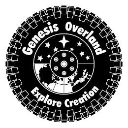 GENESIS OVERLAND EXPLORE CREATION logo