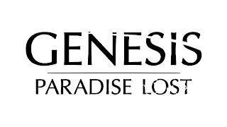 GENESIS PARADISE LOST logo