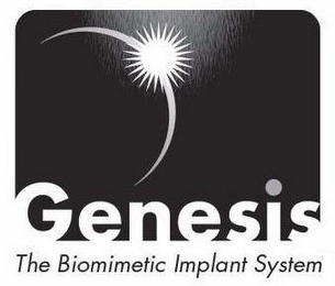 GENESIS THE BIOMIMETIC IMPLANT SYSTEM logo