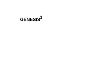 GENESIS2 logo