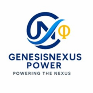 GENESISNEXUS POWER, POWERING THE NEXUS logo
