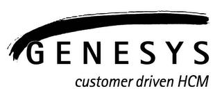 GENESYS CUSTOMER DRIVEN HCM logo