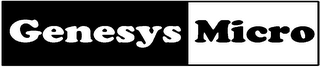 GENESYS MICRO logo