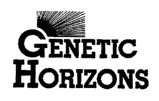 GENETIC HORIZONS logo