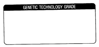 GENETIC TECHNOLOGY GRADE logo