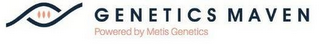 GENETICS MAVEN POWERED BY METIS GENETICS logo