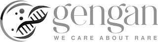 GENGAN WE CARE ABOUT RARE logo
