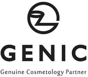 GENIC GENUINE COSMETOLOGY PARTNER logo