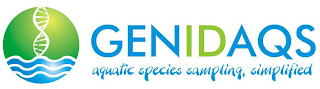 GENIDAQS AQUATIC SPECIES SAMPLING SIMPLIFIED logo