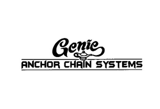 GENIE ANCHOR CHAIN SYSTEMS logo