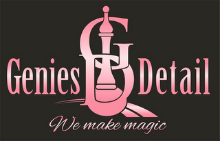 GENIES DETAIL GD WE MAKE MAGIC logo