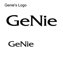 GENIE'S LOGO GENIE GENIE logo