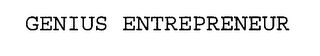 GENIUS ENTREPRENEUR logo