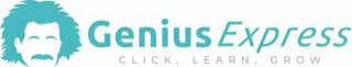 GENIUS EXPRESS CLICK, LEARN, GROW logo