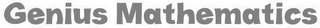 GENIUS MATHEMATICS logo
