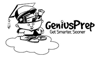 GENIUSPREP GET SMARTER, SOONER logo
