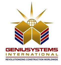 GENIUSYSTEMS INTERNATIONAL REVOLUTIONIZING CONSTRUCTION WORLDWIDE logo