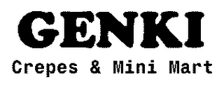 GENKI CREPES & MINI MART logo