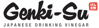 GENKI-SU JAPANESE DRINKING VINEGAR logo