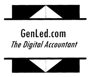 GENLED.COM THE DIGITAL ACCOUNTANT logo