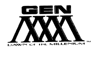 GENMM DAWN OF THE MILLENIUM logo