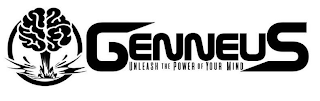 GENNEUS UNLEASH THE POWER OF YOUR MIND logo