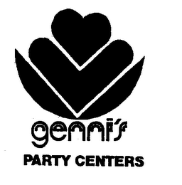 GENNI'S PARTY CENTERS logo