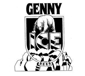 GENNY ICE BEER logo