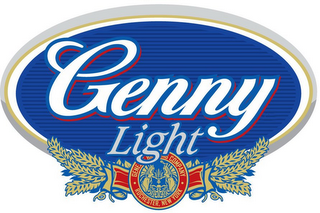 GENNY LIGHT GENESEE BREWING COMPANY, ROCHESTER, NEW YORK logo