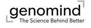 GENOMIND THE SCIENCE BEHIND BETTER logo