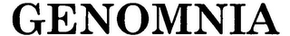 GENOMNIA logo