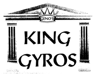 GENO'S KING GYROS logo