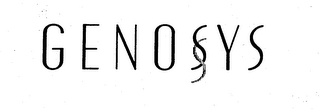GENOSYS logo