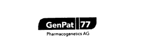GENPAT 77 PHARMACOGENETICS logo